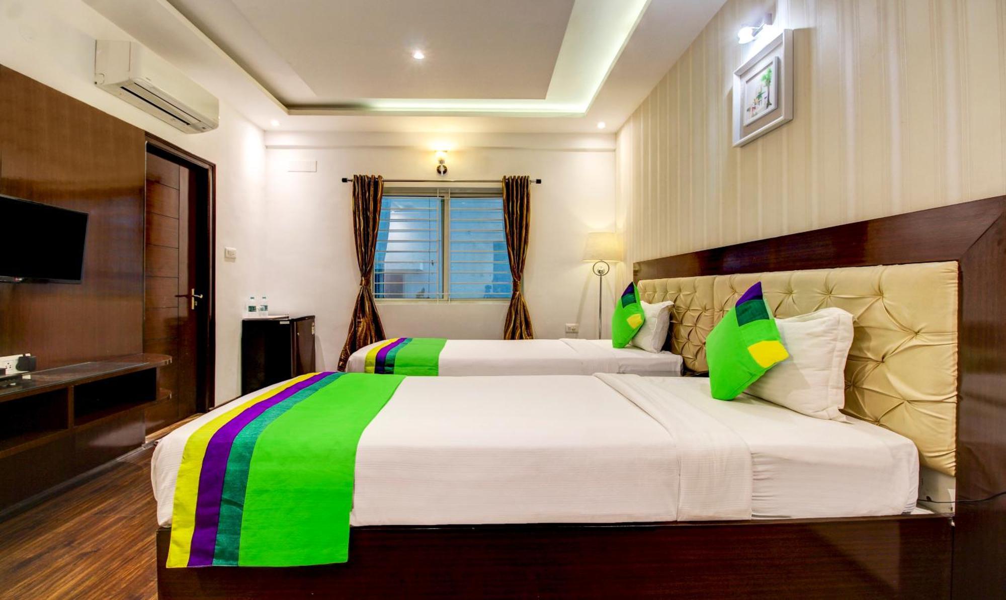 Treebo The Sai Leela Suites R T Nagar Bangalore Buitenkant foto